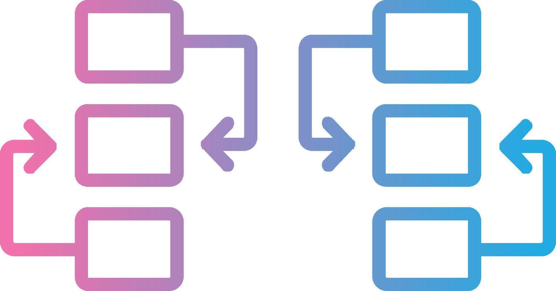 couler graphique ligne pente icône conception vecteur