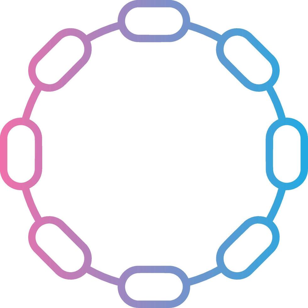 chaîne ligne pente icône conception vecteur