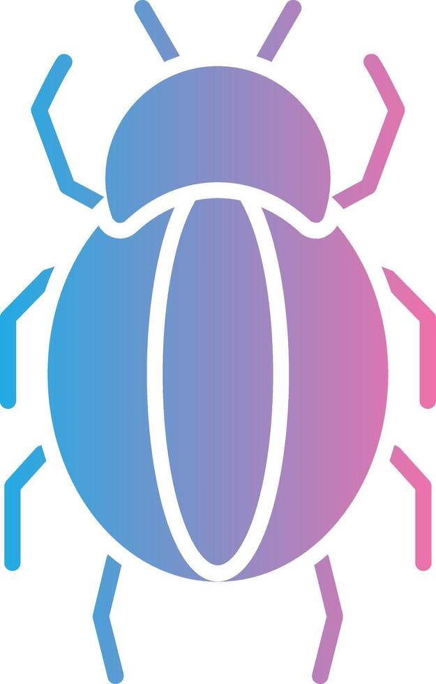 araignée glyphe pente icône conception vecteur