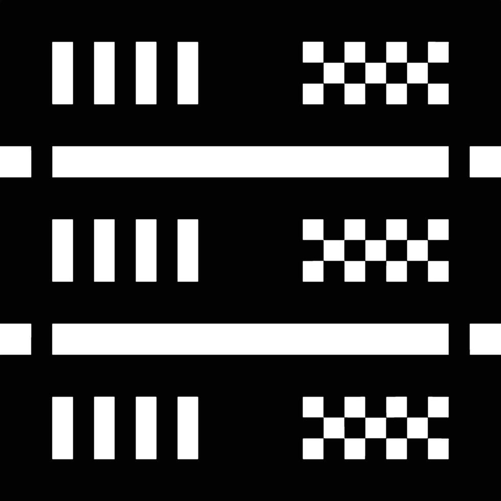 Les données espace de rangement icône symbole image pour base de données illustration vecteur