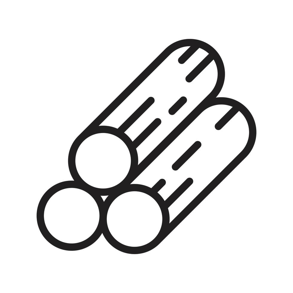 icône de bois de campêche bois vecteur de jardinage pour le web, présentation, logo, infographie, symbole