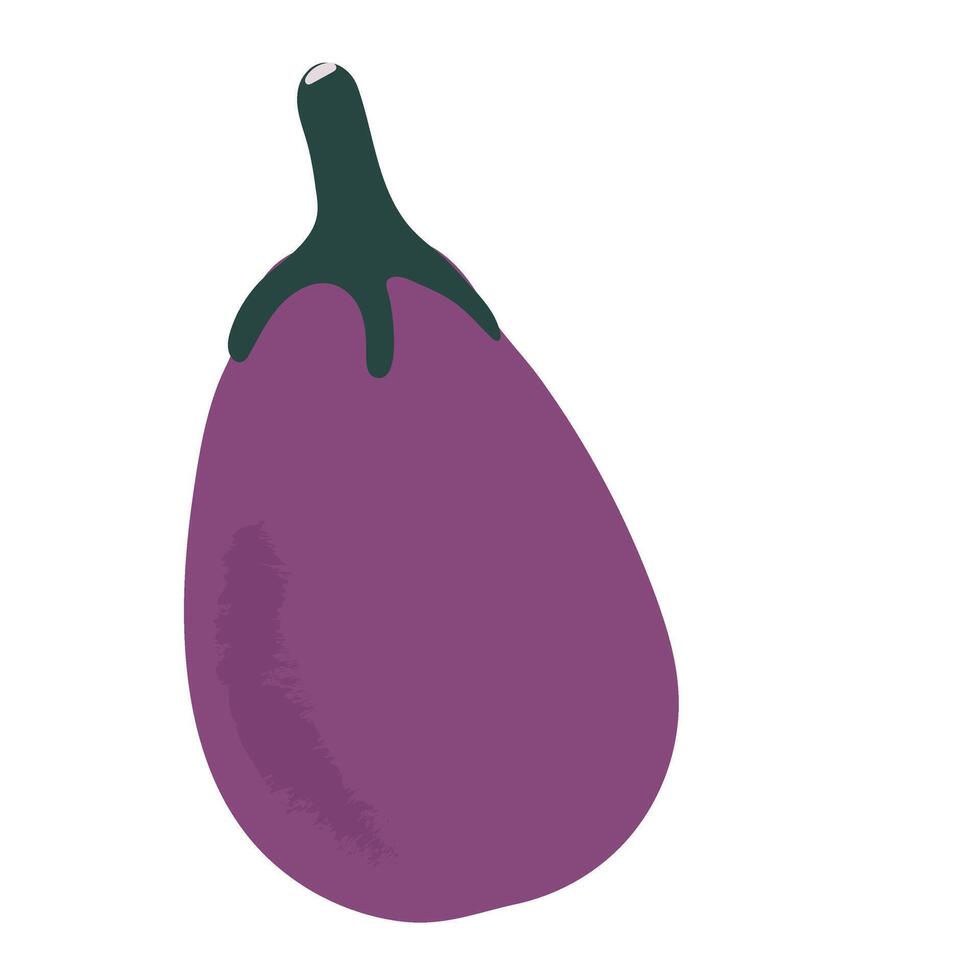 aubergine légume graphique illustration, produire de le jardin, récolte légume clipart, graphique illustration vecteur