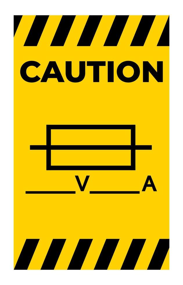 Signe de symbole inscriptible fusible isoler sur fond blanc, illustration vectorielle eps.10 vecteur