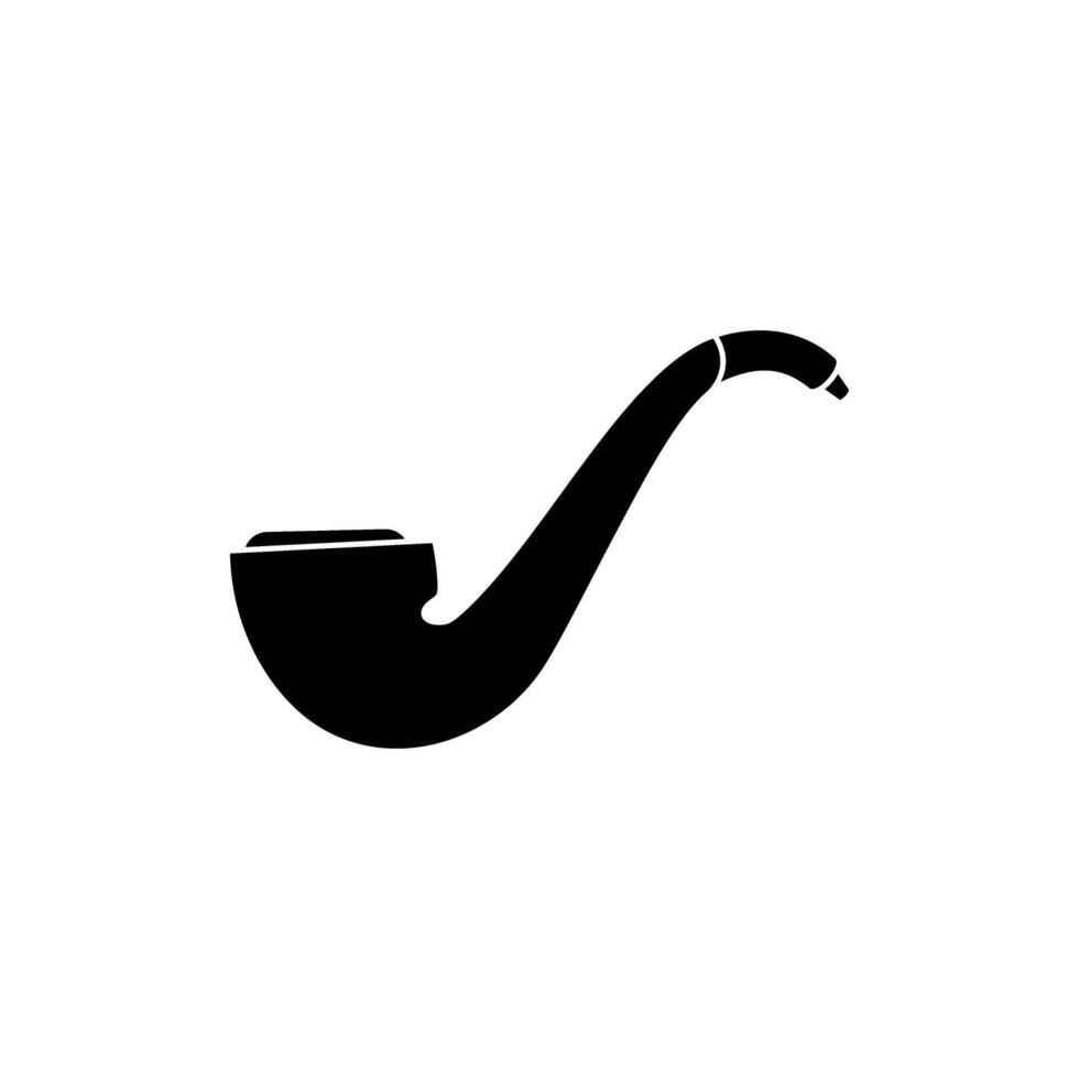 fumeur tuyau icône. fumeur illustration signe. le tabac symbole ou logo. vecteur