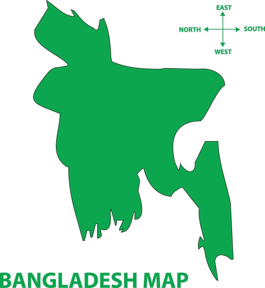 bangladesh carte emplacement vecteur