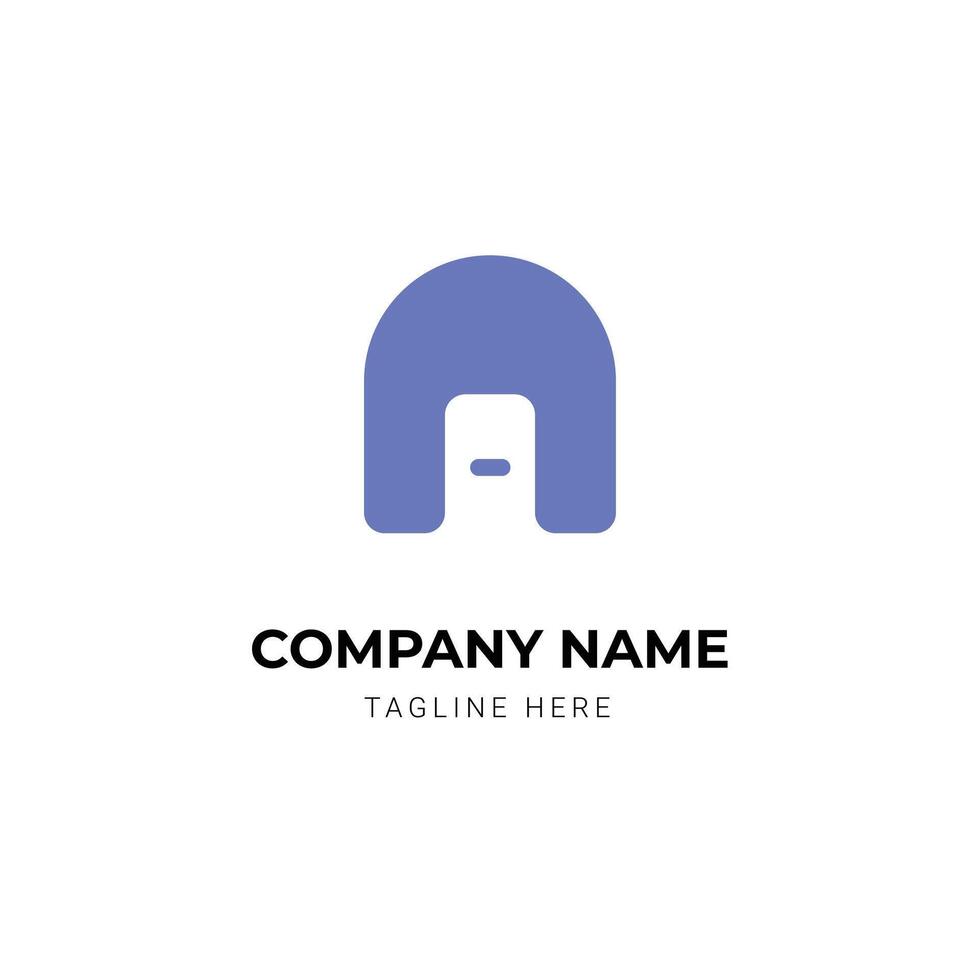 minimaliste lettre logo conception concept vecteur