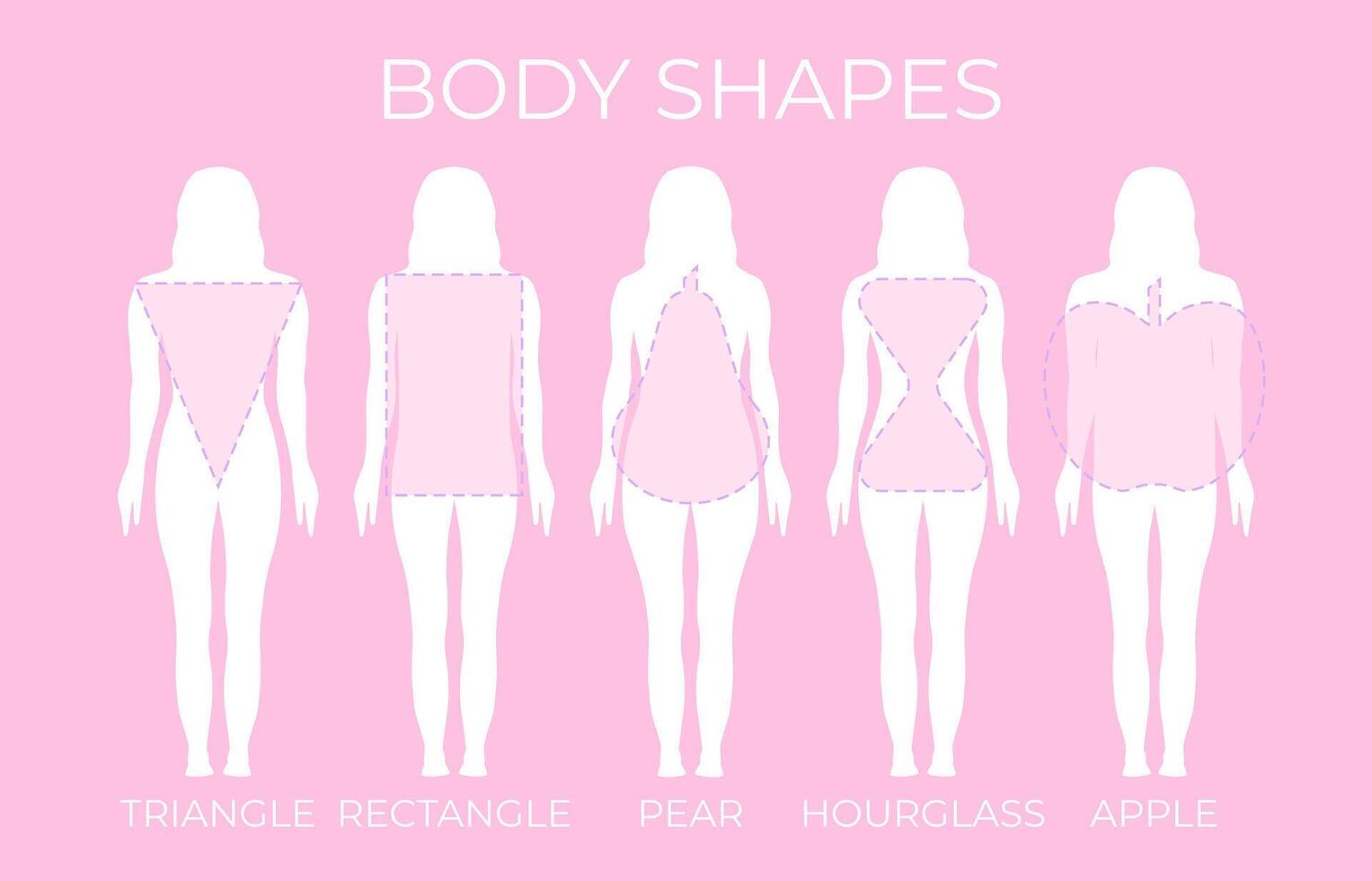 rose femme corps forme Contexte illustration vecteur