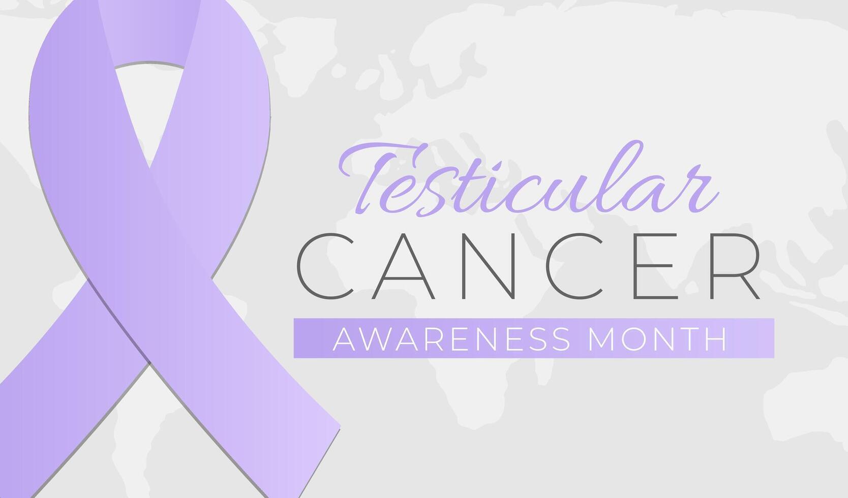 testiculaire cancer conscience mois Contexte illustration bannière vecteur