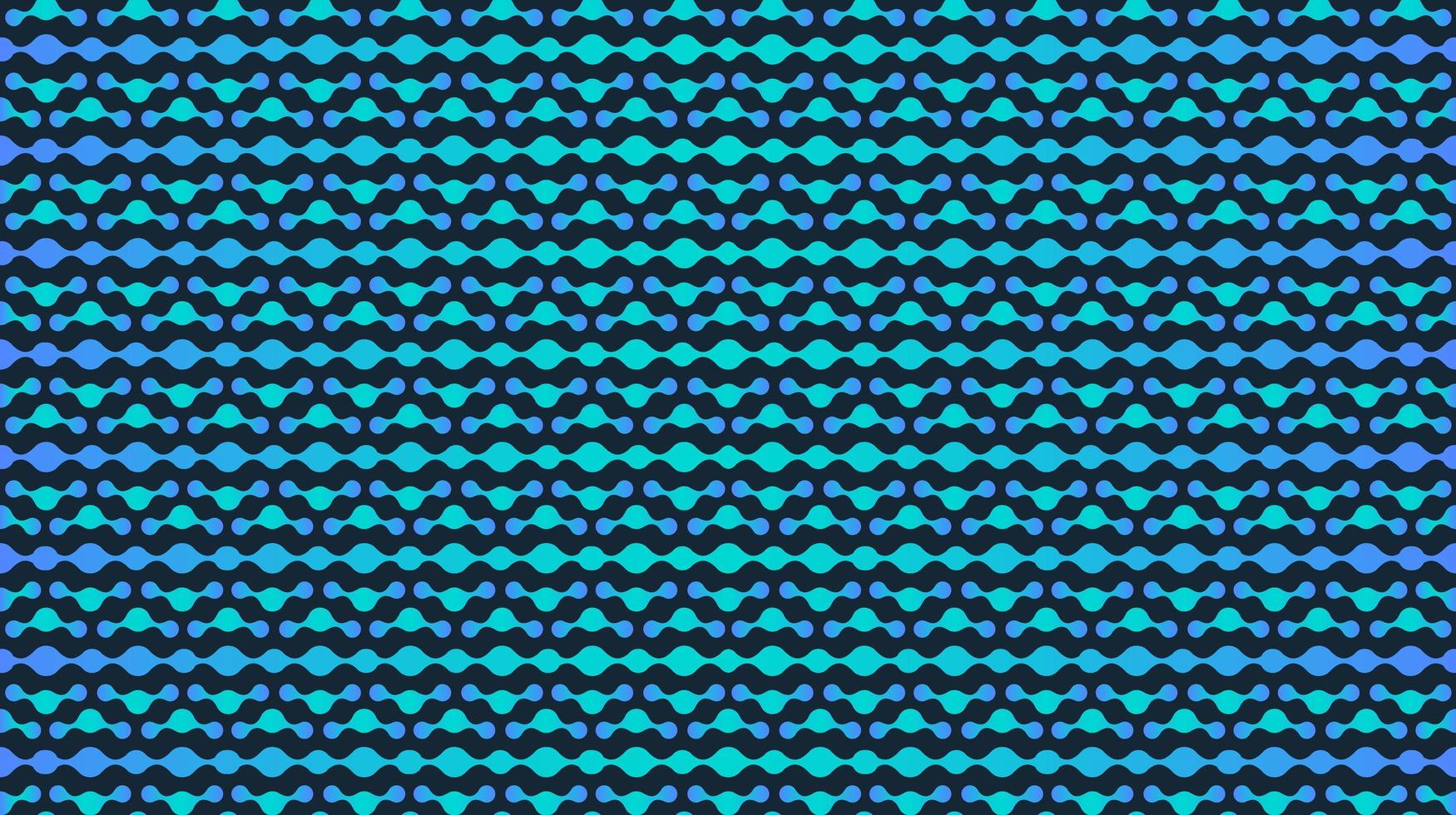 motif vectoriel bleu et turquoise. science et conception de texture médicale. ligne ondulante géométrique abstraite de fond de points pour bannière, flyer, affiche, impressions. conception de texture transparente moderne