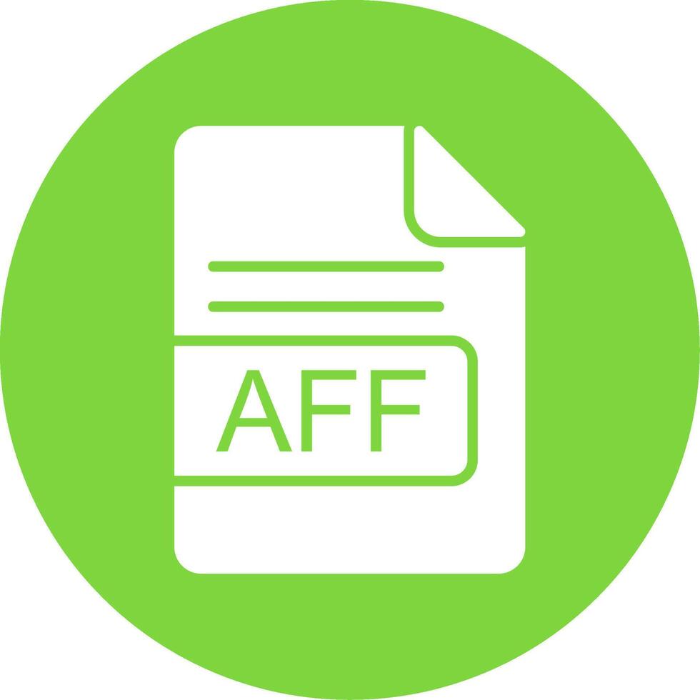 aff fichier format multi Couleur cercle icône vecteur