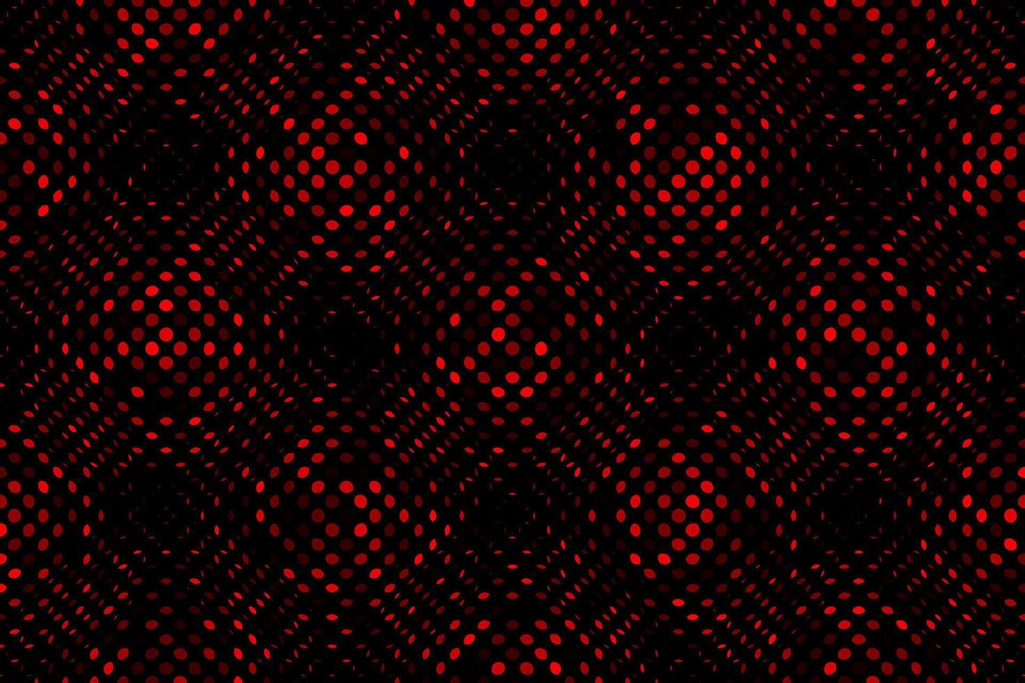 rouge ondulé particules modèle abstrait Contexte vecteur