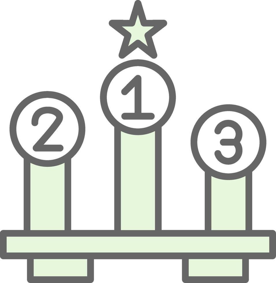 classement fillay icône conception vecteur