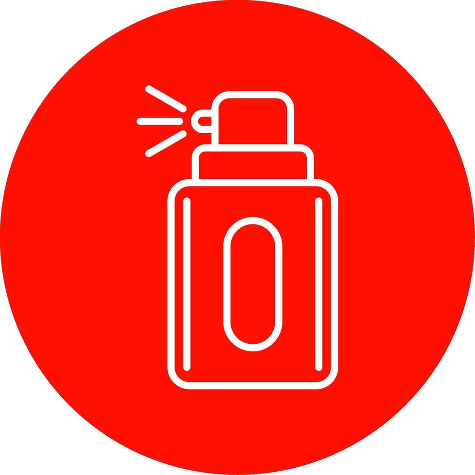 déodorant multi Couleur cercle icône vecteur