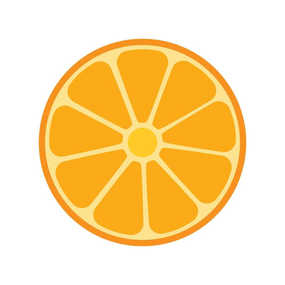 tranche citron icône isolé conception sur blanc vecteur
