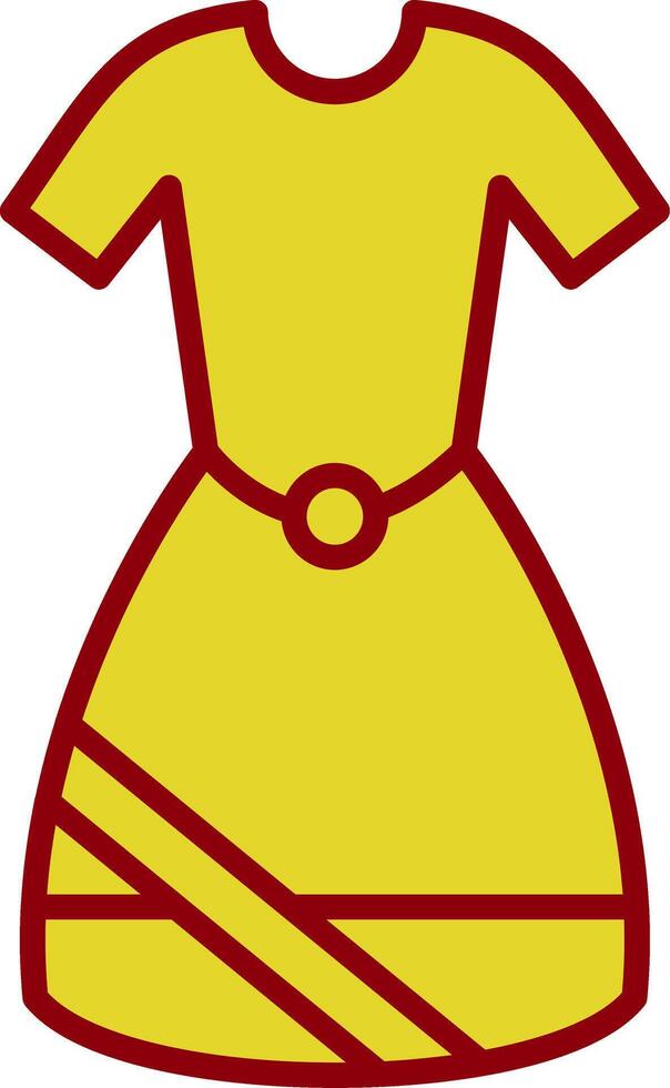 robe ancien icône conception vecteur