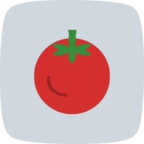 Icône de tomate de vecteur