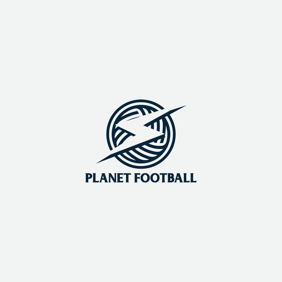planète Football logo vecteur