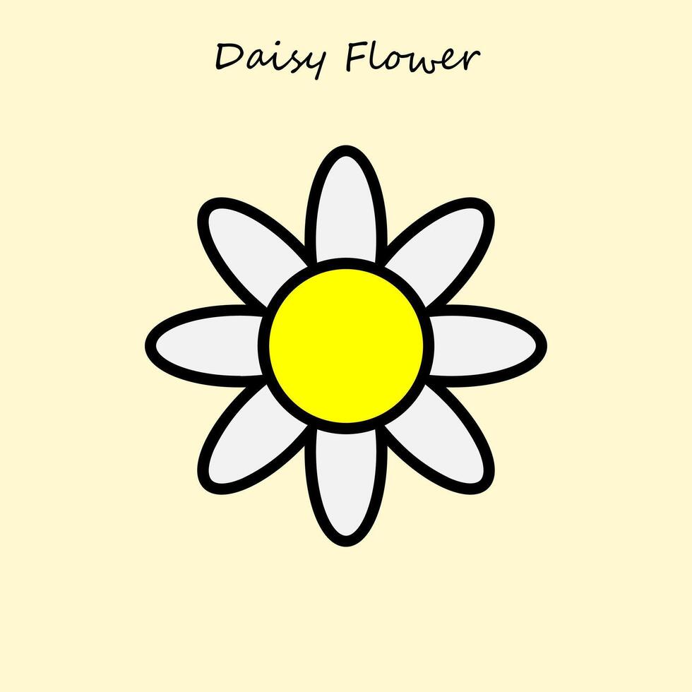 Marguerite fleur illustration vecteur