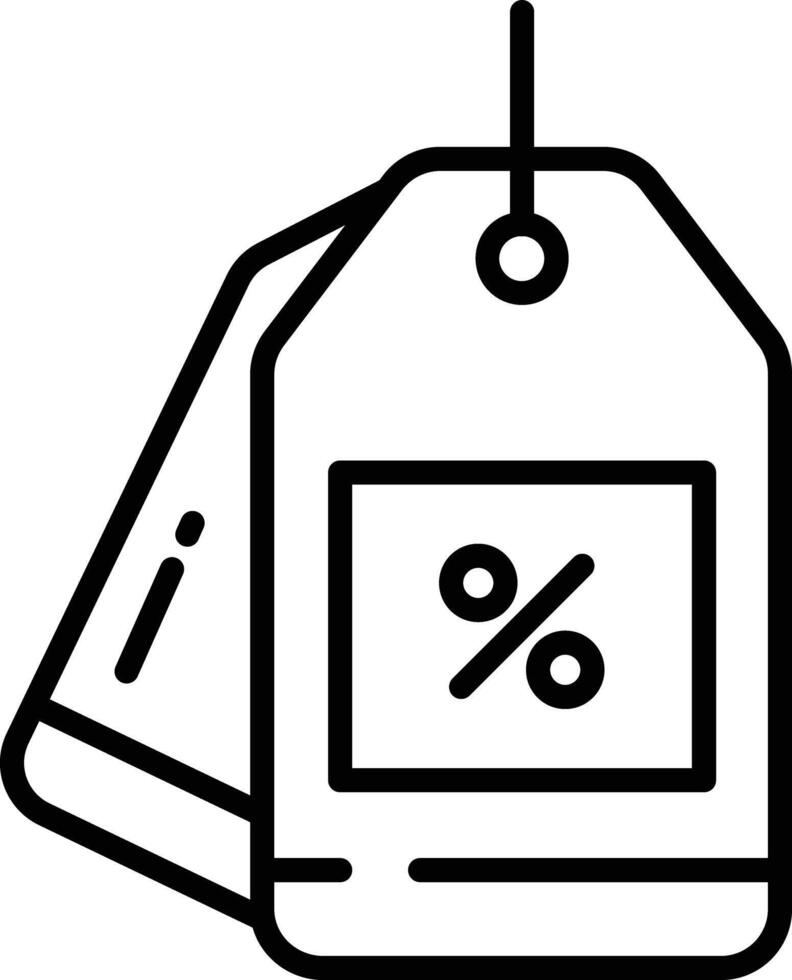 étiquette contour illustration vecteur