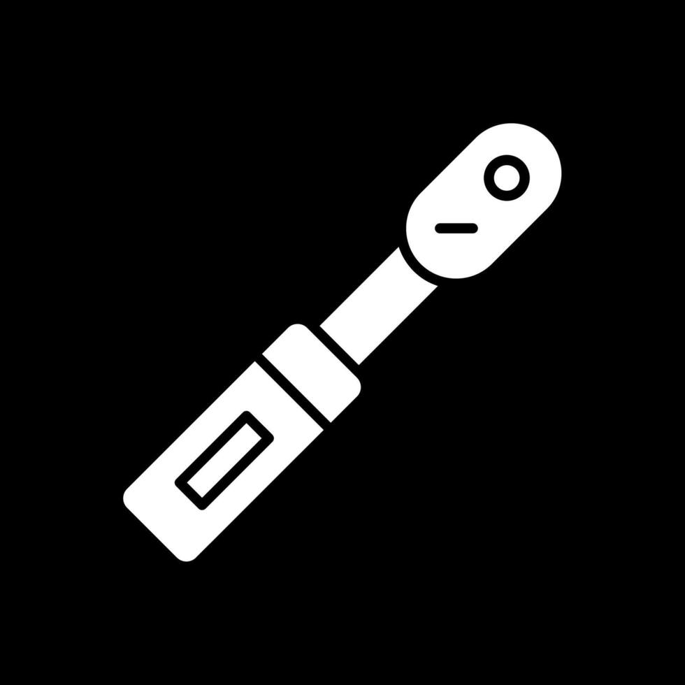 couple clé glyphe inversé icône conception vecteur