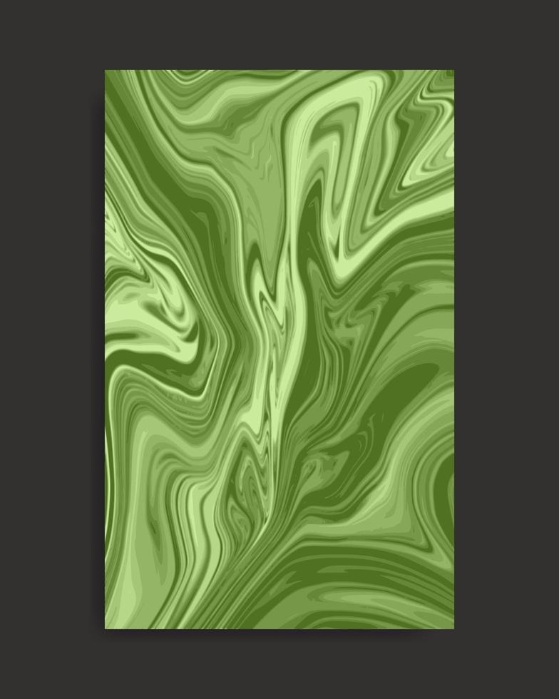 fond de marbre liquide blanc vert abstrait vecteur