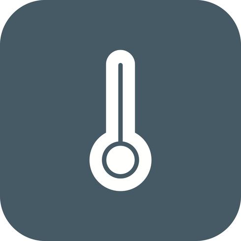 Icône de vecteur de température