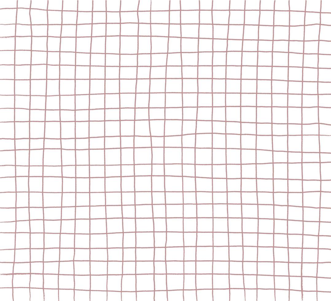 Cahier d'exercices abstrait, papier carré, design dessiné à la main, motif géométrique sans soudure à rayures de grille illustration vectorielle eps 10 vecteur