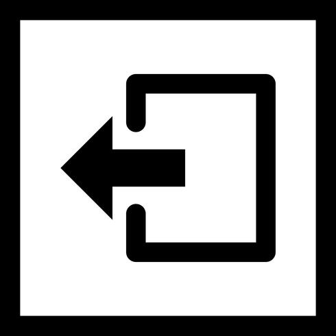 icône de vecteur de déconnexion