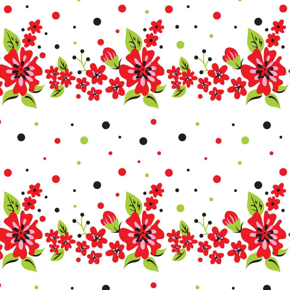 fleur motif fond papier peint illustration vectorielle modifiable vecteur