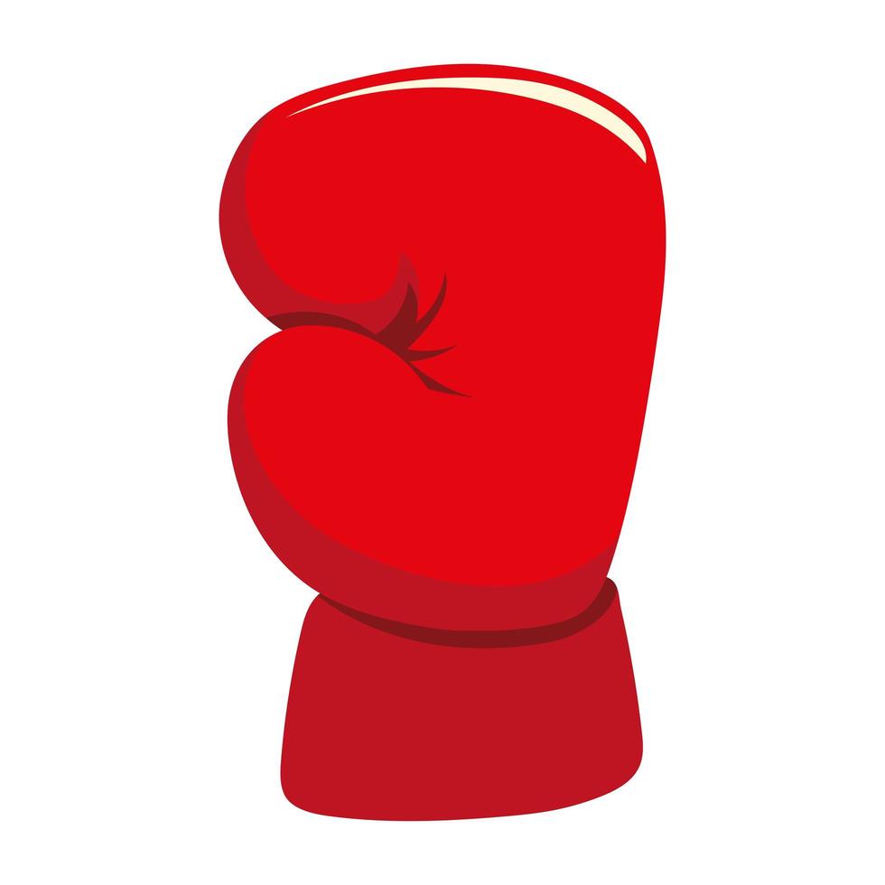 icône de gant de boxe vecteur