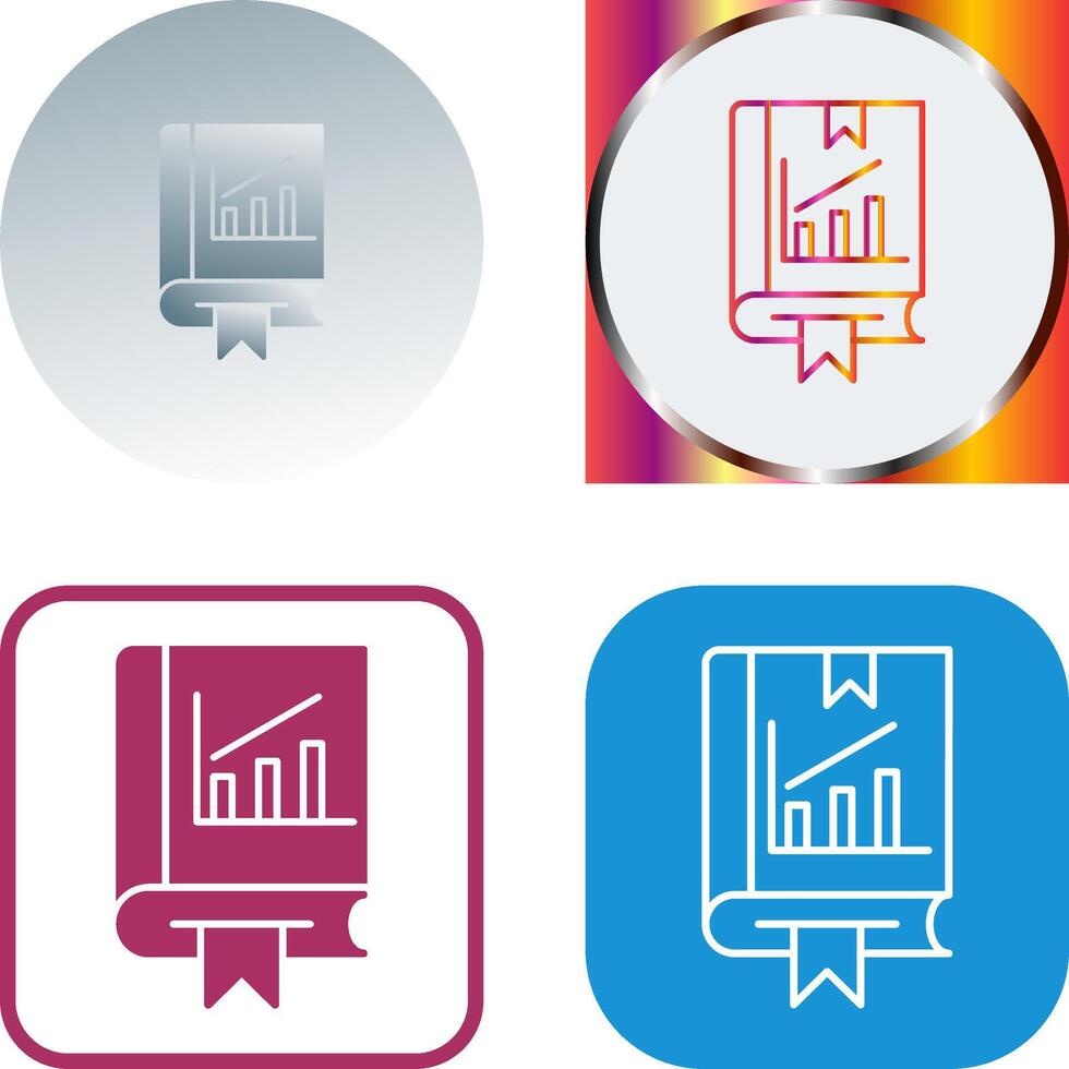 conception d'icône de statistiques vecteur