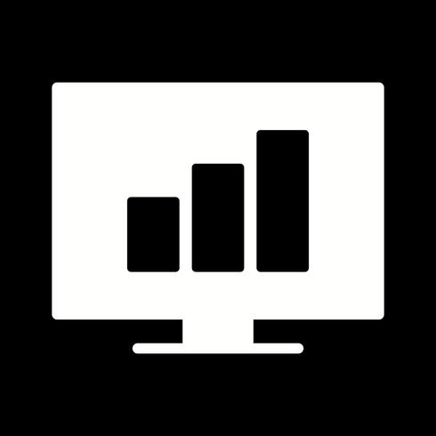 Icône de vecteur de statistiques