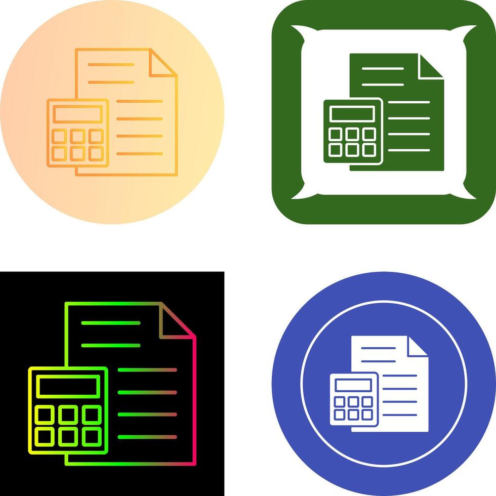 conception d & # 39; icône de calculatrice vecteur