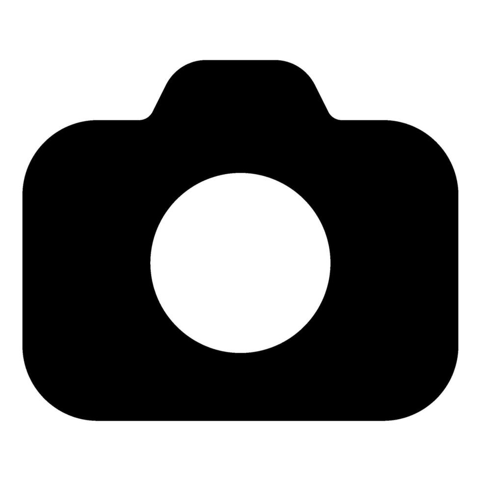 caméra icône pour la toile, application, infographie, etc vecteur