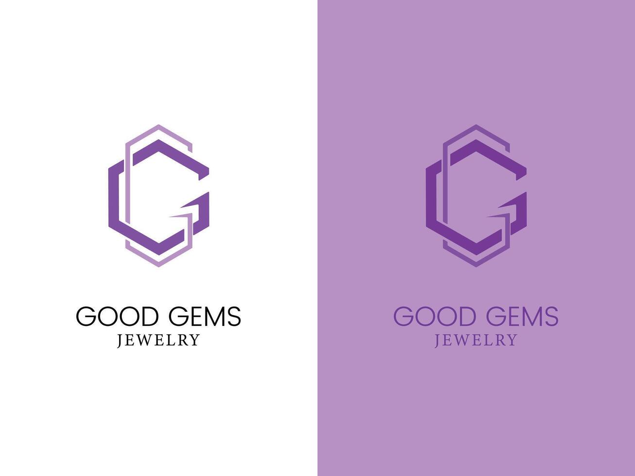bien gemmes bijoux logo bijoux magasin logo marque identité vecteur