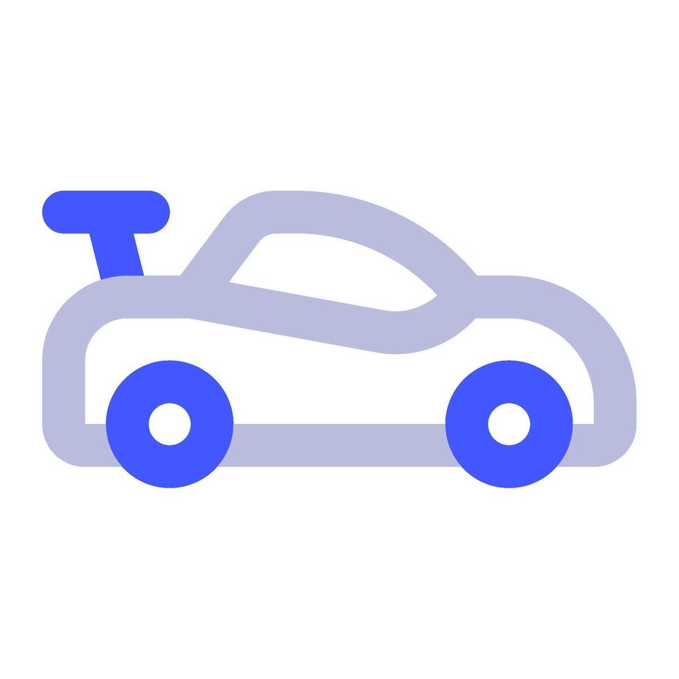 courses voiture icône pour la toile, application, infographie, etc vecteur