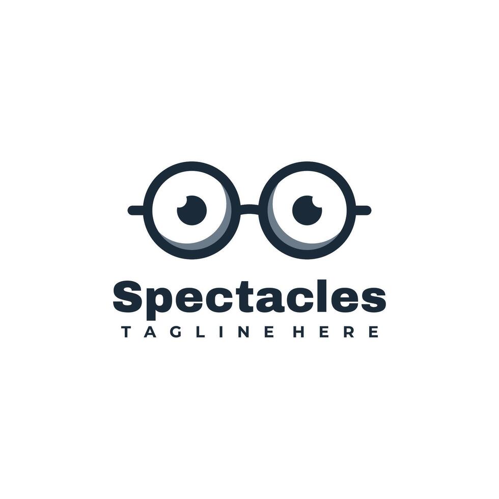 lunettes logo conception illustration vecteur