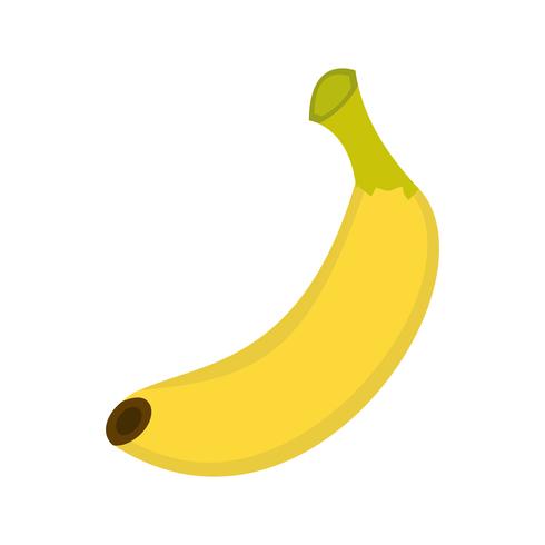 Icône de banane de vecteur