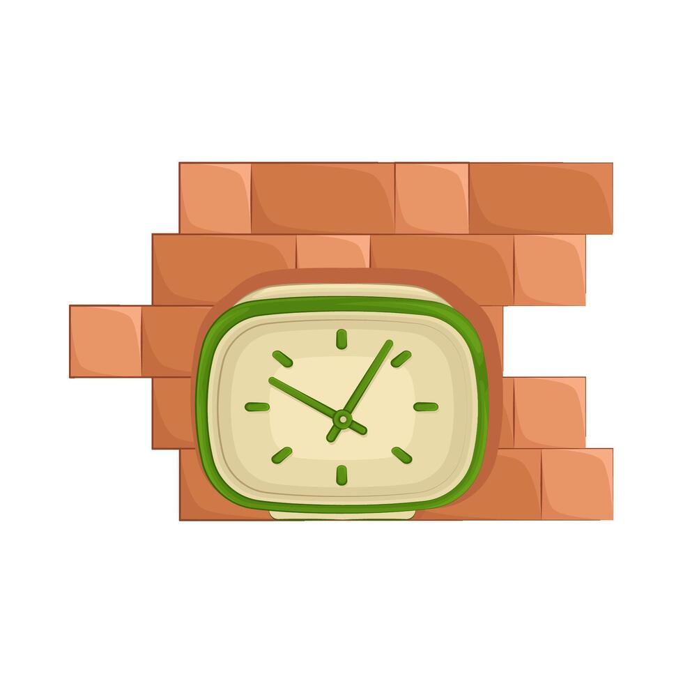 illustration de l'horloge vecteur