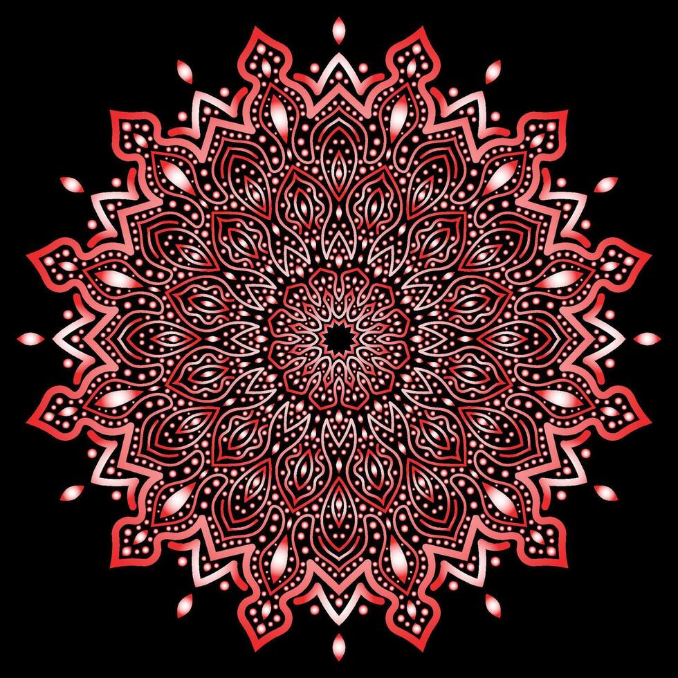 mandala art pour modèle Contexte vecteur