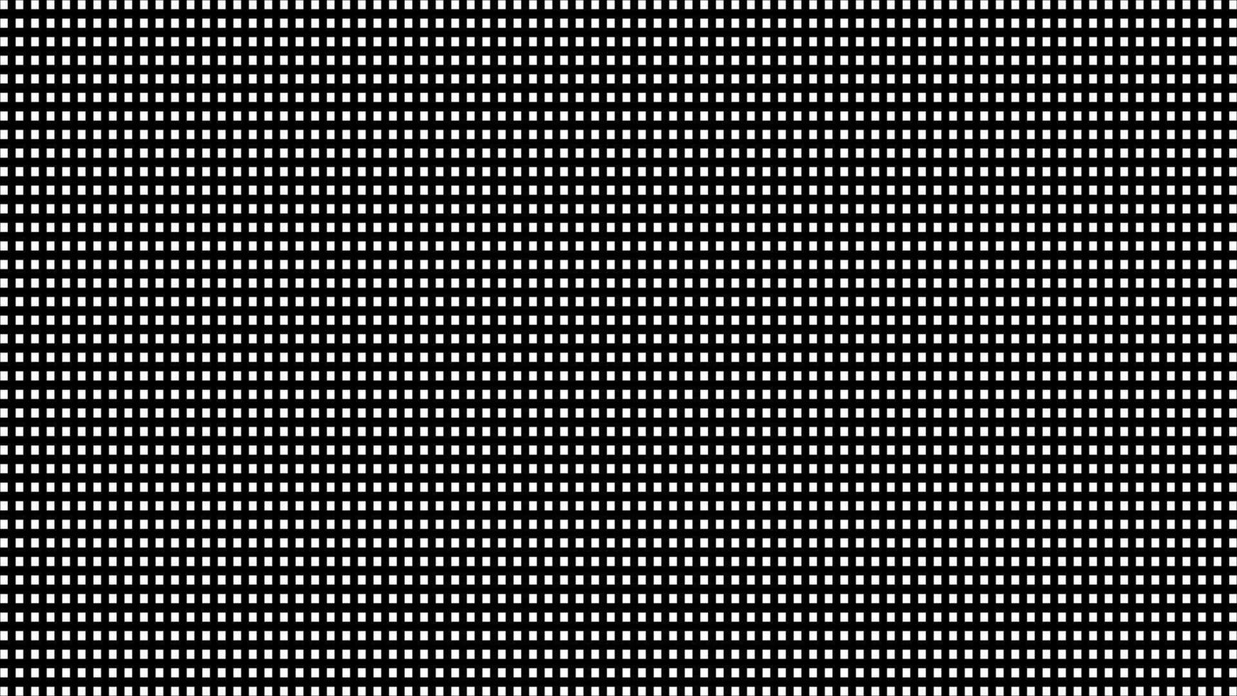 noir et blanc la grille modèle. monochromatique carré grille. à la perfection aligné carrés dans répétable modèle. Facile conception. géométrique arrière-plan, numérique fond d'écran. optique illusion. rythme et équilibre vecteur