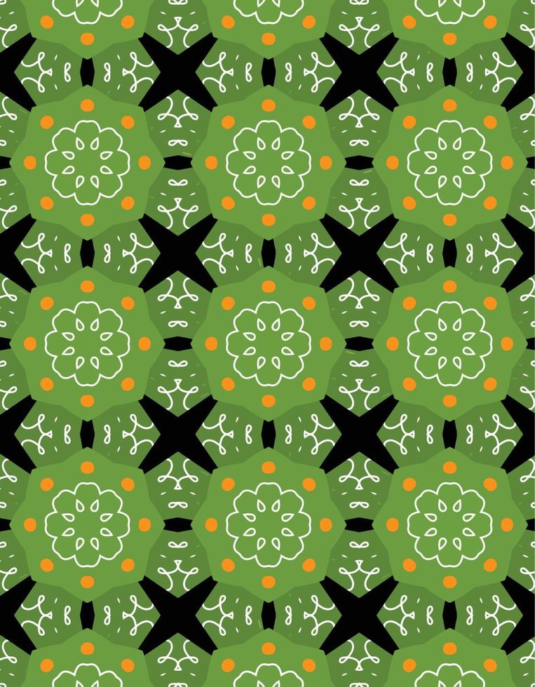 motif de noël avec des motifs géométriques vecteur