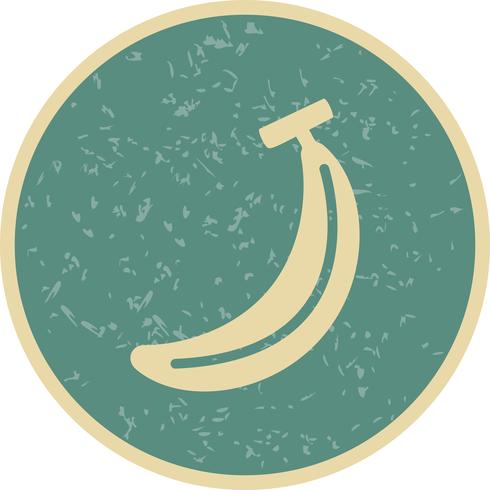 Icône de banane de vecteur