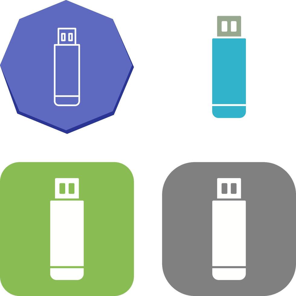 USB conduire icône conception vecteur