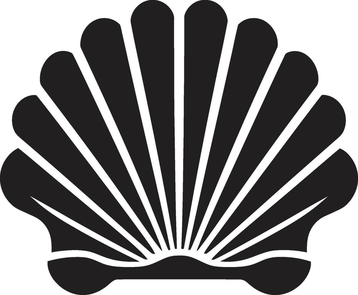 côtier couture illuminé iconique logo conception marée élégance révélé logo icône vecteur