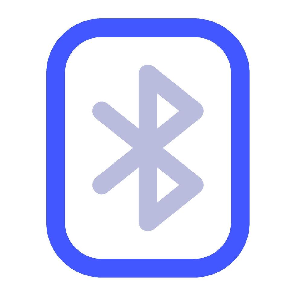 Bluetooth icône pour uiux, la toile, application, infographie, etc vecteur