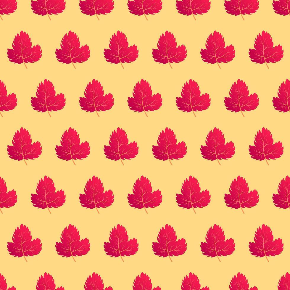 l'automne sans couture Contexte avec coloré feuilles. conception pour tomber saison affiches, emballage papiers et vacances décorations. illustration vecteur