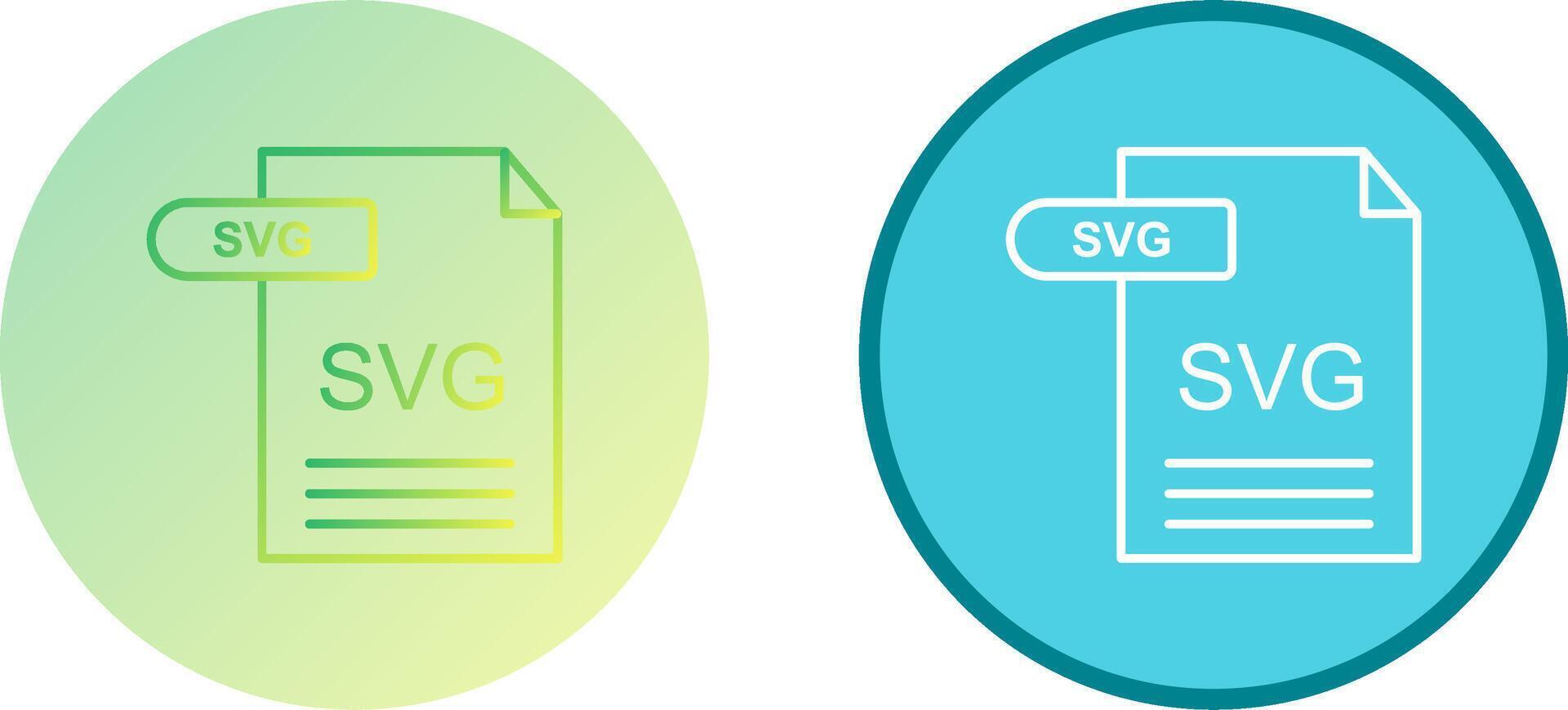 svg icône conception vecteur