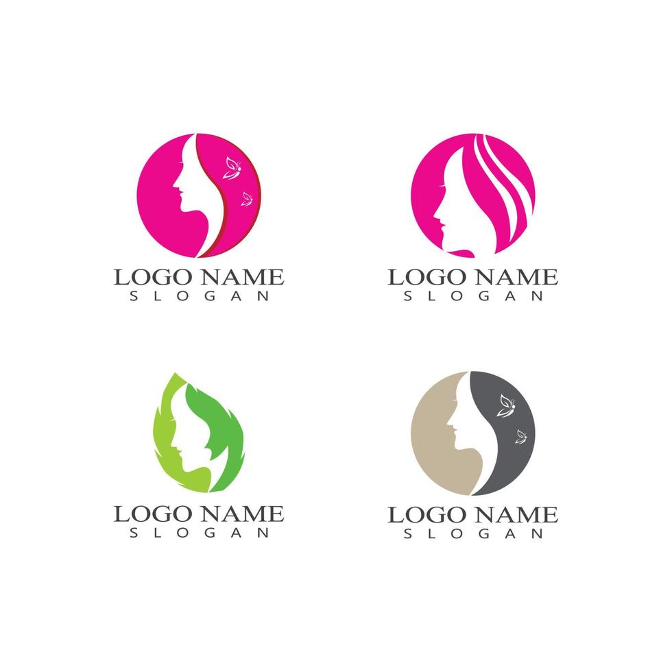 vecteur de modèle d'affaires de symbole de logo humain