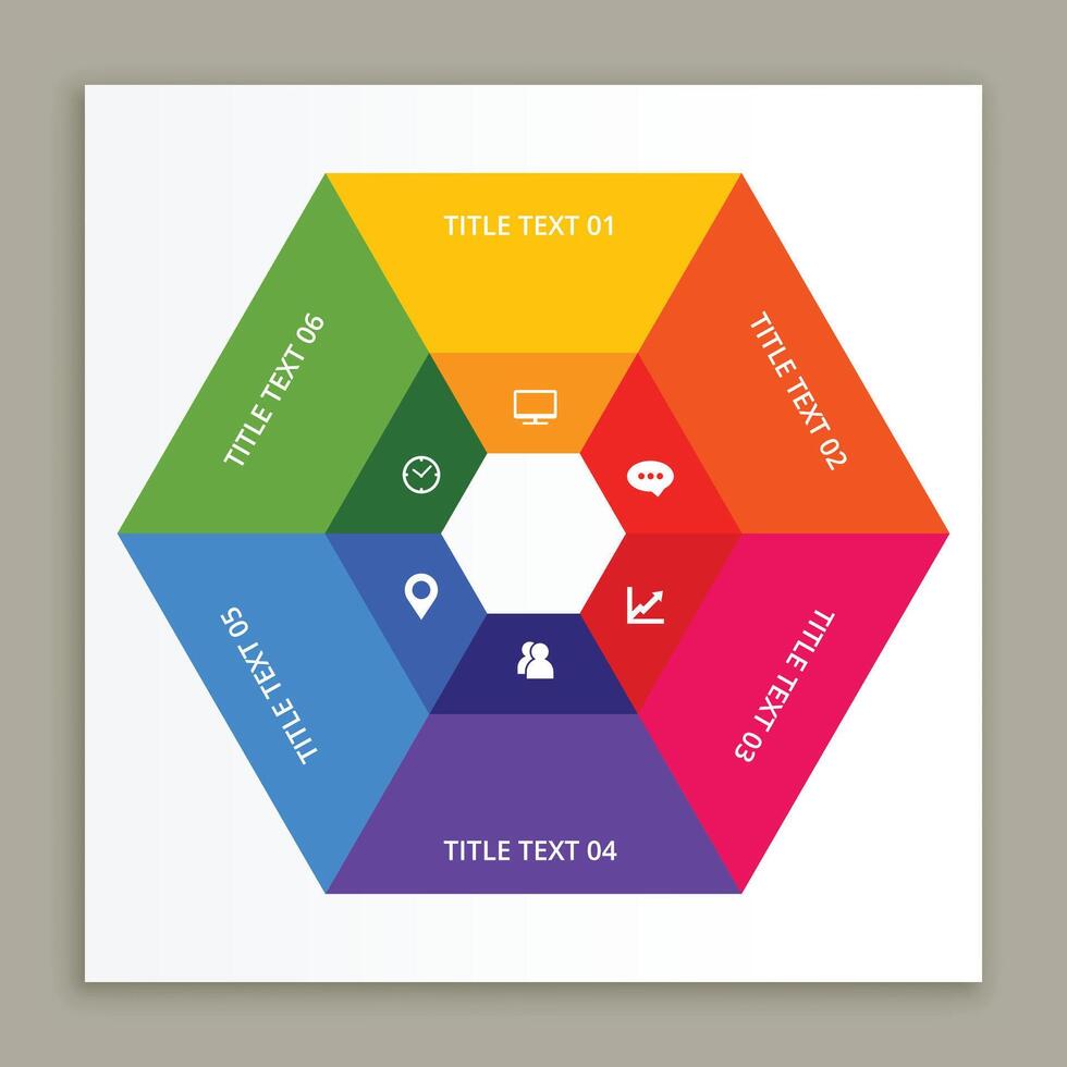 abstrait moderne pas option coloré infographie conception bannière vecteur